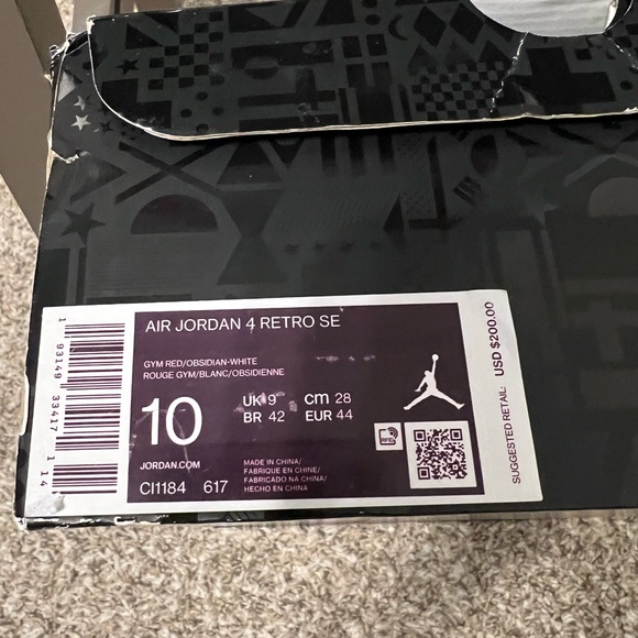 Air Jordan 4 Retro FIBA (2019) - Picture 9 of 10